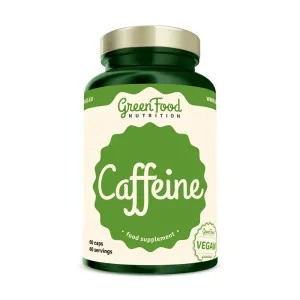 GreenFood Nutrition Kofeín, 60 kapsúl