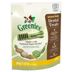Greenies žuvadlo - starostlivosť o zuby, bez obilnín 170 g / 340 g - 3 x Petite (170 g / 10 ks)