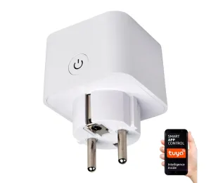 Greenlux Inteligentná zásuvka SCHUKO 3500W/230V/16A Wi-Fi Tuya