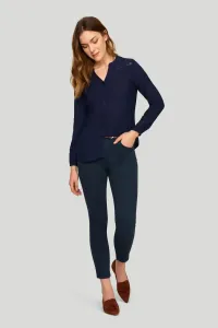 Greenpoint Woman's Blouse BLK01300 Navy Blue