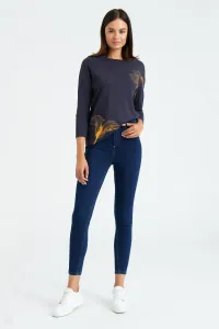 Greenpoint Woman's Blouse TOP714W2259X00 Navy Blue