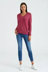 Greenpoint Woman's Sweater SWE653W2242M00 Hot Pink Melange