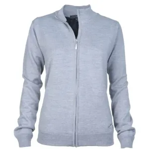 GREGNORMAN MERINO (50:50) LINED FULL-ZIP Dámsky sveter, sivá, veľkosť #8479848