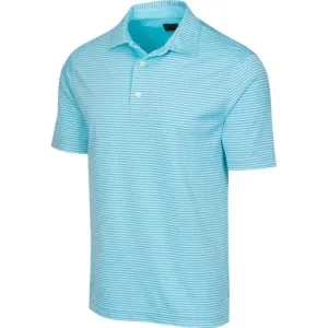 GREGNORMAN PROTEK ML75 STRIPE POLO Pánske golfové polo tričko, tyrkysová, veľkosť #6206605