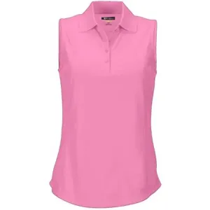 GREGNORMAN PROTEK SLEEVELESS POLO W Dámske golfové polo tričko, ružová, veľkosť #4218293