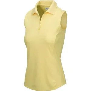 GREGNORMAN PROTEK SLEEVELESS POLO W Dámske golfové polo tričko, žltá, veľkosť #5616838