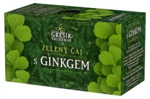 Grešík Zelený čaj s ginkgom 20 sáčkov #1554224