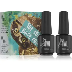 Grey Owl GO Top & Base podkladový a vrchný lak na nechty (s použitím UV/LED lampy) #6422600