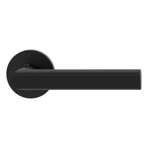 Kľučka na dvere GK - TRI 134 - R - S2L s uzamykaním CIM - čierna matná (GS) | MP-KOVANIA.sk #4642321