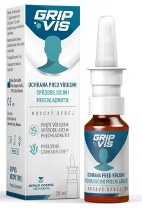 GripVis 1,6 mg/ml zvlhčujúci nosový sprej 20 ml