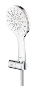 GROHE - Rainshower SmartActive Súprava sprchovej hlavice 130 9,5 l/min, 3 prúdy, držiaku a hadice, mesačná biela 26580LS0