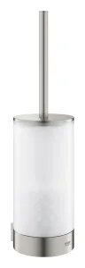 Grohe Selection - WC kefa nástenná s držiakom, sklo/supersteel 41076DC0