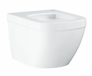GROHE - Euro Ceramic Závesné WC, Rimless, Triple Vortex, alpská biela 39206000