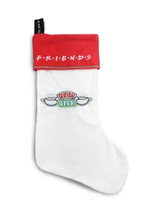 Groovy Vianočná čižma Friends - Central Perk biela