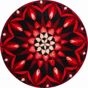 GRUND POZNÁNÍ Mandala kruhová priemer 80 cm, červená