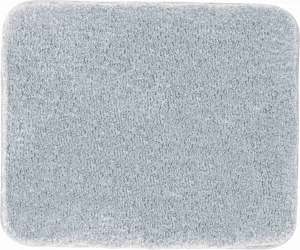 GRUND MELANGE Kúpeľňová predložka (malá) 50 × 60 cm, strieborná