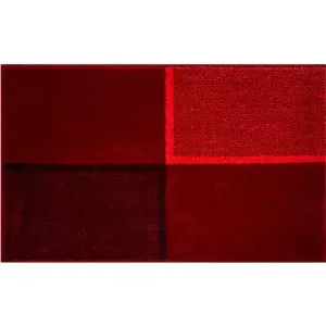 GRUND DIVISO Kúpeľňová predložka 70 × 120 cm, rubínová