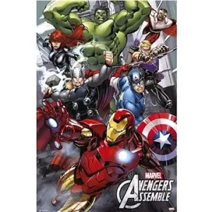 Marvel Comics – Avengers Assemble – plagát