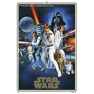 Star Wars – Hviezdne vojny – One Sheet 40th Anniversary – plagát