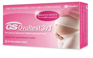 GS Ovultest 3v1 ovulačný test samodiagnostický 1x3 ks