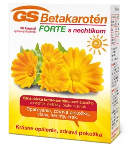 GS Betakarotén FORTE s nechtíkom 30 kapsúl