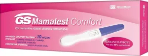 GS Mamatest Comfort 10 mIU/ml tehotenský test 1 ks