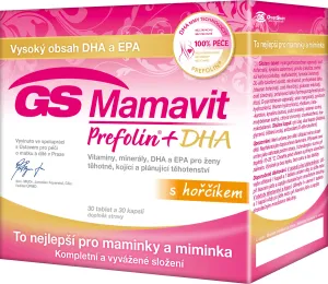 GreenSwan GS Mamavit Prefolin + DHA 30 tabliet + 30 kapsúl