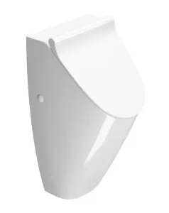 GSI - COUNITY urinál so zakrytým prívodom vody s otvormi pre veko, 31x65cm, biela ExtraGlaze 909811