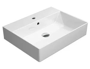 GSI - KUBE X keramické umývadlo 60x47cm, biela ExtraGlaze 9431111