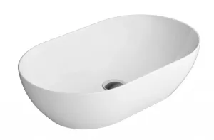 GSI - PURA keramické umývadlo na dosku 60x37cm, biela ExtraGlaze 883411