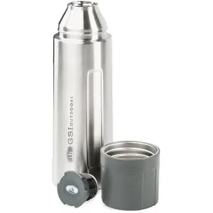 GSI Outdoors Glacier Stainless Vacuum Bottle 1 l stainless
