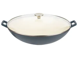 GSW Liatinový wok, Ø 36 cm (modrá)