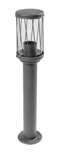 Vonkajšia lampa GTV Kerta OS-KERTP40-30 E27 12 W čierna (Vonkajšia lampa GTV Kerta OS-KERTP40-30 E27 12 W čierna)
