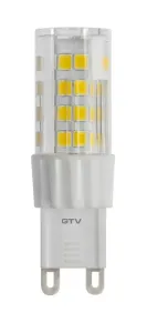 LED žiarovka GTV LD-G9P5WE0-30 G9 SMD 5W 3000K (LED žiarovka GTV LD-G9P5WE0-30 G9 SMD 5W 3000K)