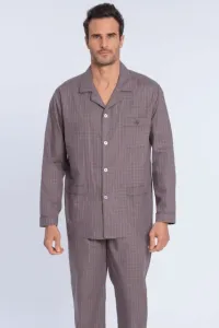 GUASCH Pánske pyžamo HUGO XL Sivá