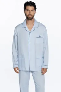 GUASCH Pánske pyžamo VINCENTE 3XL Modrá