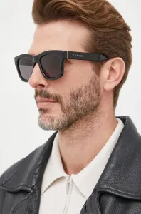 Slnečné okuliare Gucci pánske, čierna farba #1215746