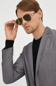 Slnečné okuliare Gucci pánske, zlatá farba #1216167
