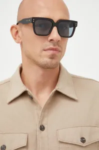 Slnečné okuliare Gucci pánske, hnedá farba #247003