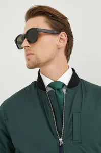 Slnečné okuliare Gucci pánske, zelená farba #247008
