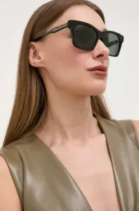 Slnečné okuliare Gucci dámske, čierna farba #6786593