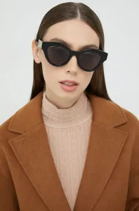 Slnečné okuliare Gucci dámske, čierna farba #4640507