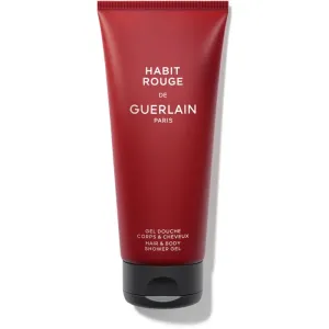 Guerlain Sprchový gél na telo a vlasy Habit Rouge ( Hair & Body Shower Gel) 200 ml