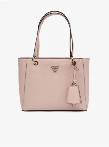 Light pink women's handbag Guess Jena Noel - Women