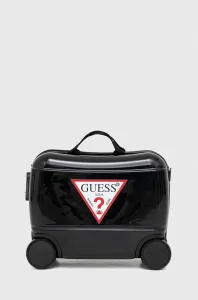 Detský kufrík Guess čierna farba