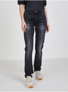 Black Women Skinny Fit Jeans Guess Miami - Women #706058