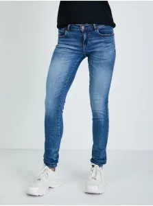 Blue Women Slim Fit Jeans Guess Curve X - Women #5839397