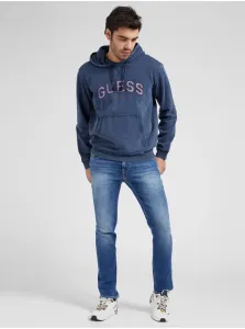 Blue Mens Skinny Fit Jeans Guess - Men #707535