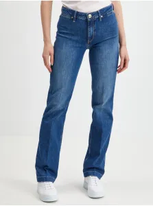 Dark blue women straight fit jeans Guess Sexy Straight Marina - Women #5943099