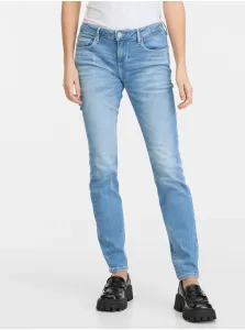 Light blue women's skinny fit jeans Guess Annette - Women #9498593